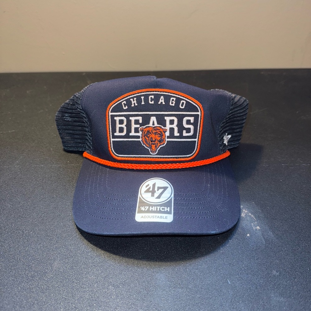 Chicago Bears Adjustable Cap - Navy and Orange - ‘47 Brand - NWT